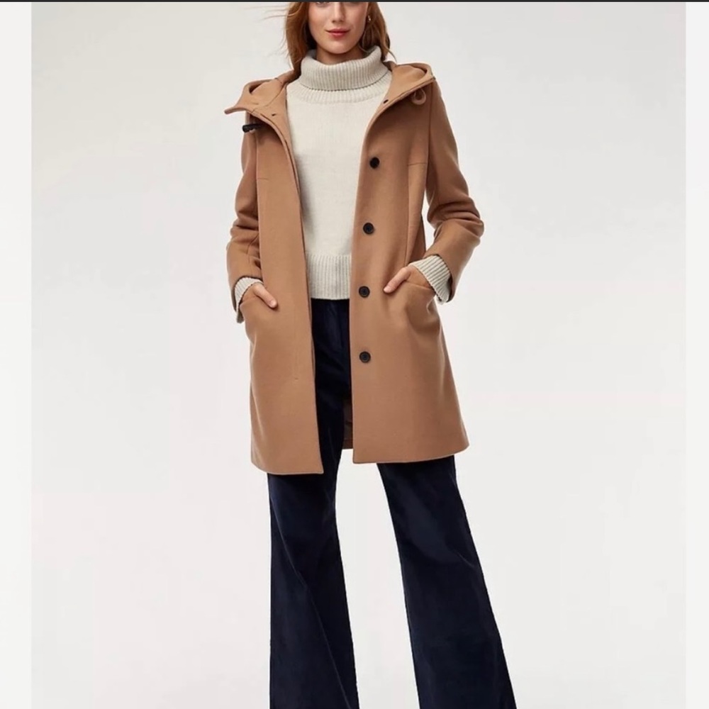 Aritzia Babaton Pearce Wool Cashmere Camel Jacket